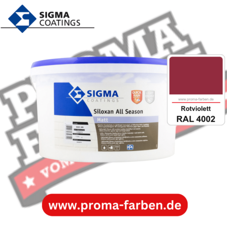 SIGMA Siloxan All Season kaufen bei Proma Farben RAL 4002 Rotviolett