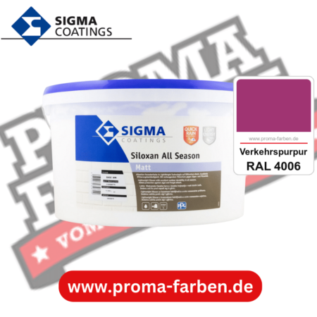 SIGMA Siloxan All Season kaufen bei Proma Farben RAL 4006 Verkehrspurpur