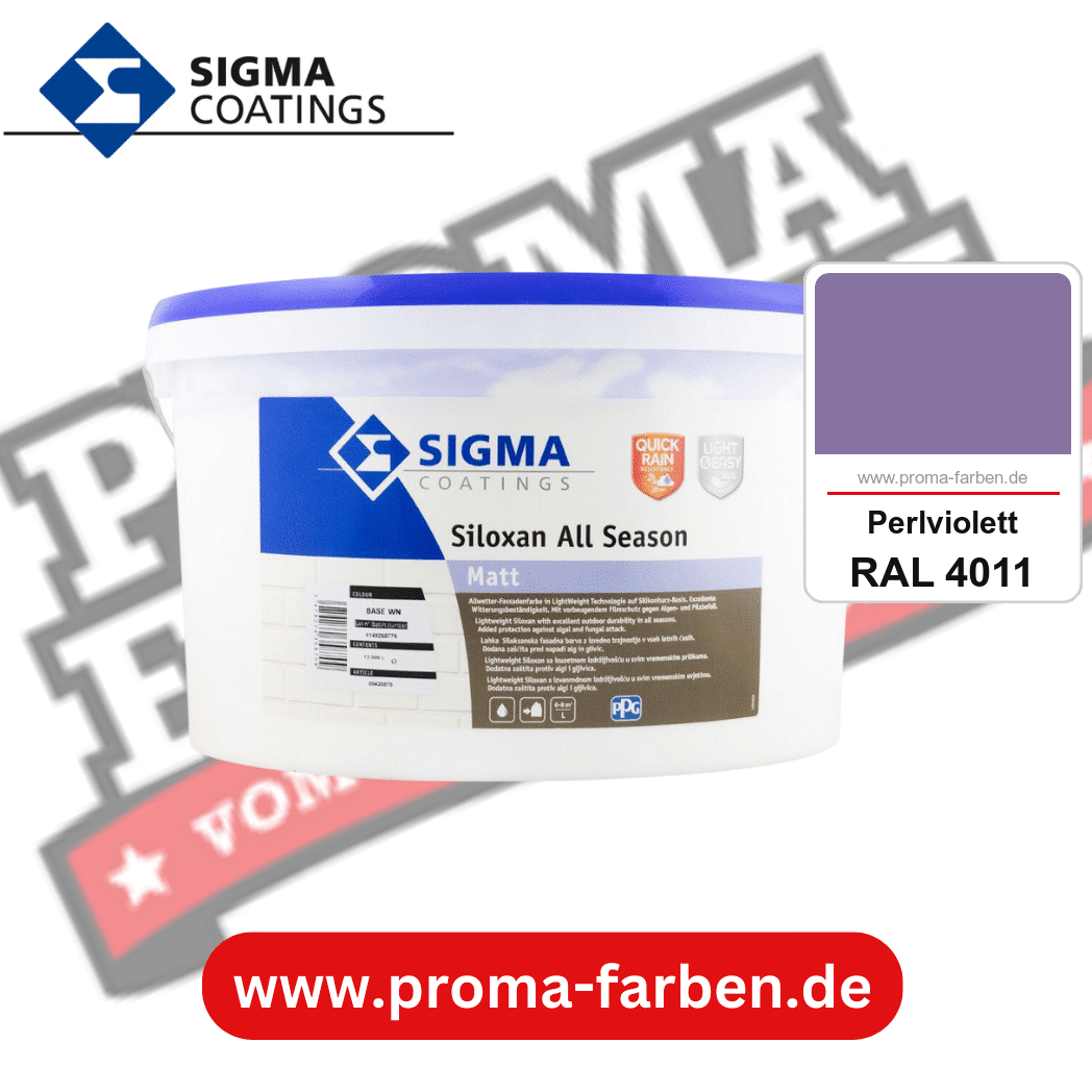 SIGMA Siloxan All Season kaufen bei Proma Farben RAL 4011 Perlviolett