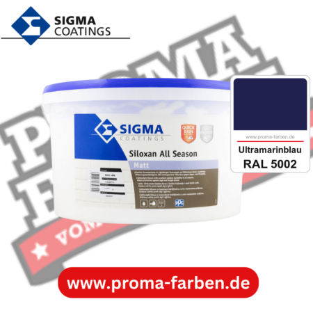 SIGMA Siloxan All Season kaufen bei Proma Farben RAL 5002 Ultramarinblau