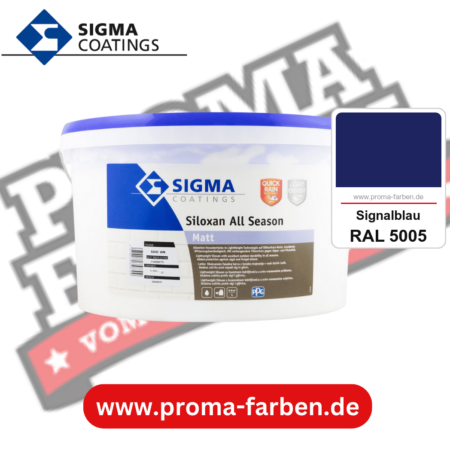 SIGMA Siloxan All Season kaufen bei Proma Farben RAL 5005 Signalblau