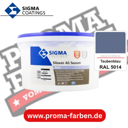 SIGMA Siloxan All Season kaufen bei Proma Farben RAL 5014 Taubenblau