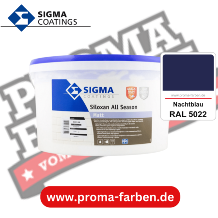 SIGMA Siloxan All Season kaufen bei Proma Farben RAL 5022 Nachtblau