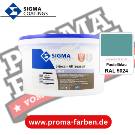SIGMA Siloxan All Season kaufen bei Proma Farben RAL 5024 Pastellblau