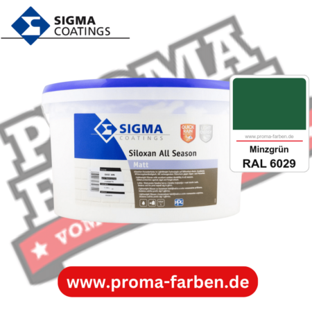 SIGMA Siloxan All Season kaufen bei Proma Farben RAL 6029 Minzgrün