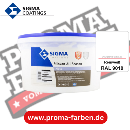 SIGMA Siloxan All Season kaufen bei Proma Farben RAL 9010 Reinweiß