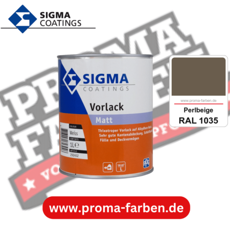 SIGMA Vorlack Aqua kaufen bei Proma Farben RAL 1035 Perlbeige
