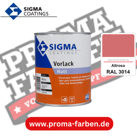 SIGMA Vorlack Aqua kaufen bei Proma Farben RAL 3014 Altrosa
