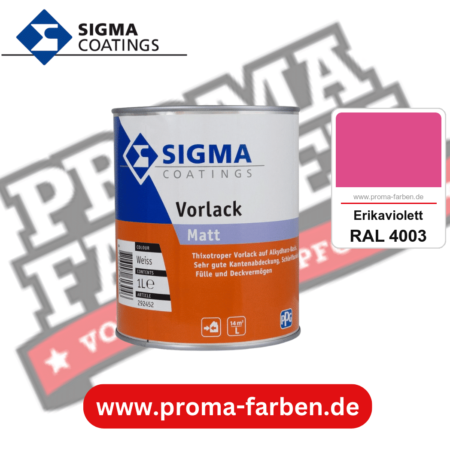 SIGMA Vorlack Aqua kaufen bei Proma Farben RAL 4003 Erikaviolett