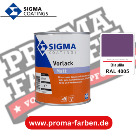 SIGMA Vorlack Aqua kaufen bei Proma Farben RAL 4005 Blaulila