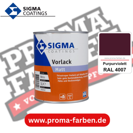 SIGMA Vorlack Aqua kaufen bei Proma Farben RAL 4007 Purpurviolett