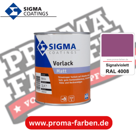 SIGMA Vorlack Aqua kaufen bei Proma Farben RAL 4008 Signalviolett