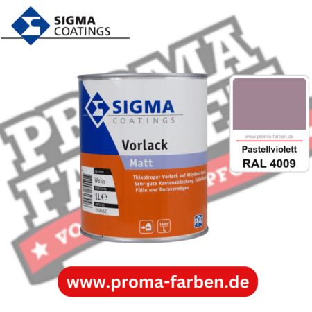 SIGMA Vorlack Aqua kaufen bei Proma Farben RAL 4009 Pastellviolett