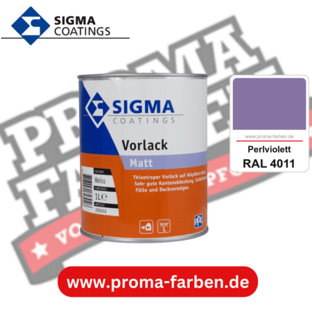 SIGMA Vorlack Aqua kaufen bei Proma Farben RAL 4011 Perlviolett