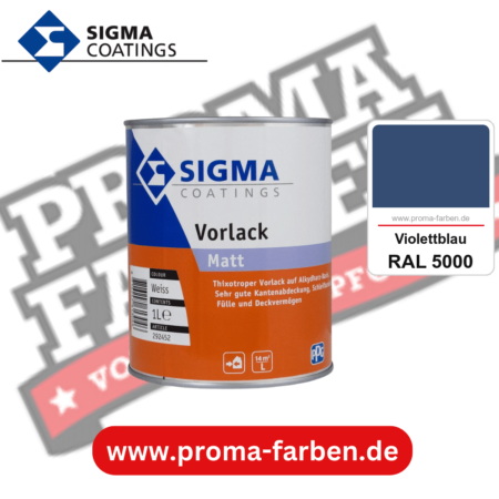 SIGMA Vorlack Aqua kaufen bei Proma Farben RAL 5000 Violettblau