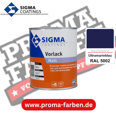 SIGMA Vorlack Aqua kaufen bei Proma Farben RAL 5002 Ultramarinblau