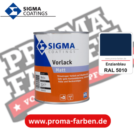 SIGMA Vorlack Aqua kaufen bei Proma Farben RAL 5010 Enzianblau