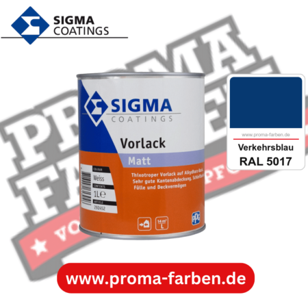 SIGMA Vorlack Aqua kaufen bei Proma Farben RAL 5017 Verkehrsblau