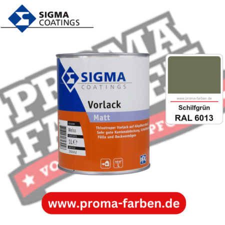 SIGMA Vorlack Aqua kaufen bei Proma Farben RAL 6013 Schilfgrün