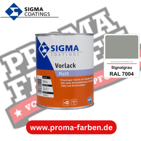 SIGMA Vorlack Aqua kaufen bei Proma Farben RAL 7004 Signalgrau