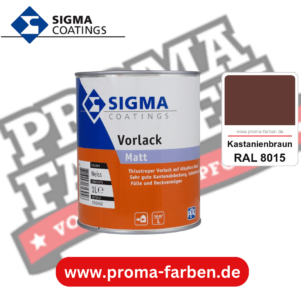 SIGMA Vorlack Aqua kaufen bei Proma Farben RAL 8015 Kastanienbraun