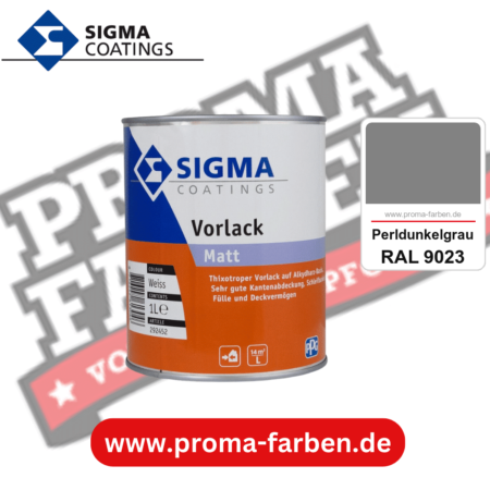 SIGMA Vorlack Aqua kaufen bei Proma Farben RAL 9023 Perldunkelgrau
