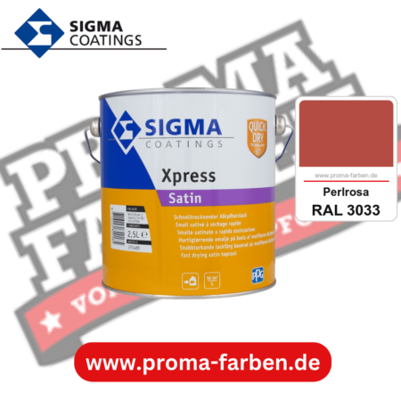 SIGMA Xpress Satin kaufen bei Proma Farben RAL 3033 Perlrosa
