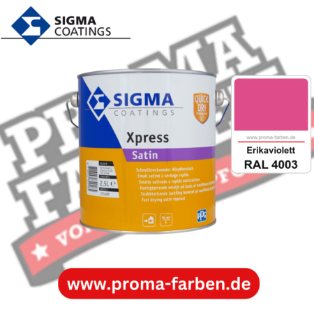 SIGMA Xpress Satin kaufen bei Proma Farben RAL 4003 Erikaviolett