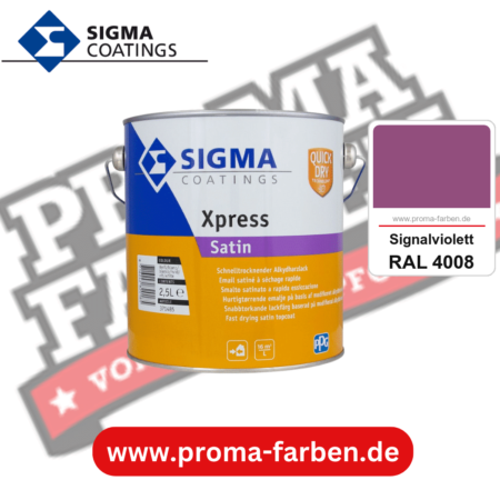 SIGMA Xpress Satin kaufen bei Proma Farben RAL 4008 Signalviolett