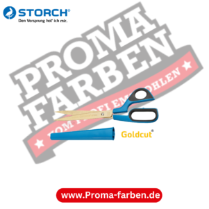 Storch 212528 – Tapezierschere Optima plus Goldcut, glatt