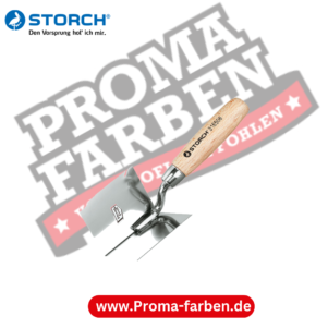 Storch Edelstahl-Eckenkelle innen – 80 x 60 x 60 mm / 0,7 mm