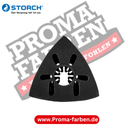Storch Klett-Schleifplatte 93x93x93mm f. Vario Tool 18 V