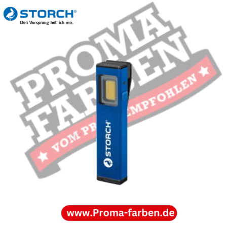 Storch Power LED Mini-Taschenlampe –3,7 V