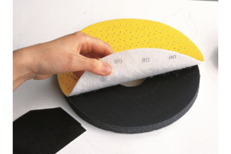 Gepolsterter Adapter für Klett-Papier kaufen bei Proma Farben Hamburg