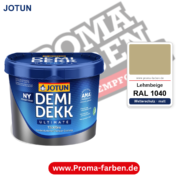Jotun Demidekk Infinity Pure Mat RAL 1040 Lehmbeige – matte, deckende Holzfarbe, online kaufen bei Proma Farben