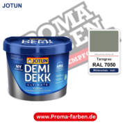 Jotun Demidekk Infinity Pure Mat RAL 7050 Tarngrau – matte, deckende Holzfarbe, online kaufen bei Proma Farben