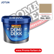 Jotun Demidekk Ultimate RAL 8031 Sandbraun – deckende Holz- und Wetterschutzfarbe, online kaufen bei Proma Farben