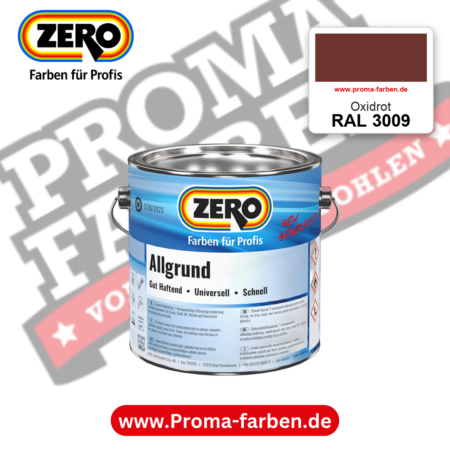 ZERO Allgrund RAL 3009 Oxidrot – im ZERO-MiX-System, online kaufen bei Proma Farben