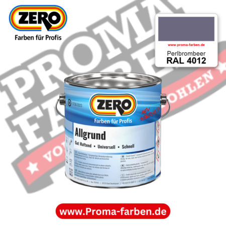ZERO Allgrund RAL 4012 Perlbrombeer – im ZERO-MiX-System, online kaufen bei Proma Farben