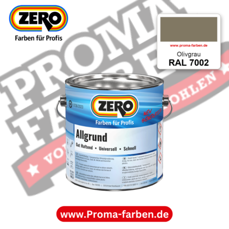 ZERO Allgrund RAL 7002 Olivgrau – im ZERO-MiX-System, online kaufen bei Proma Farben