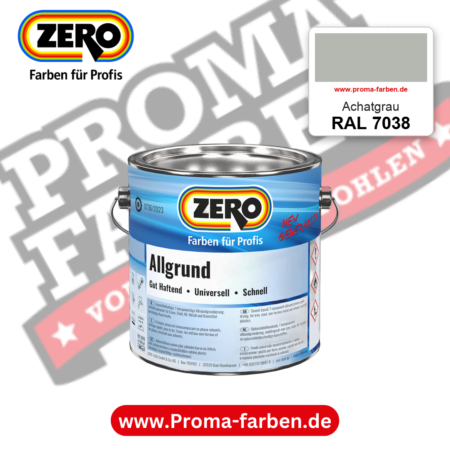 ZERO Allgrund RAL 7038 Achatgrau – im ZERO-MiX-System, online kaufen bei Proma Farben