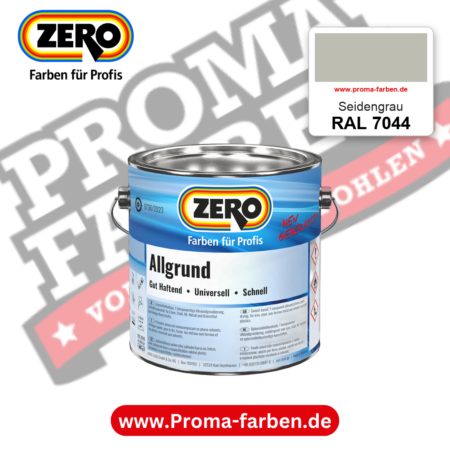 ZERO Allgrund RAL 7044 Seidengrau – im ZERO-MiX-System, online kaufen bei Proma Farben