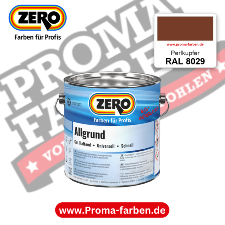 ZERO Allgrund RAL 8029 Perlkupfer – im ZERO-MiX-System, online kaufen bei Proma Farben