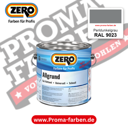 ZERO Allgrund RAL 9023 Perldunkelgrau – im ZERO-MiX-System, online kaufen bei Proma Farben