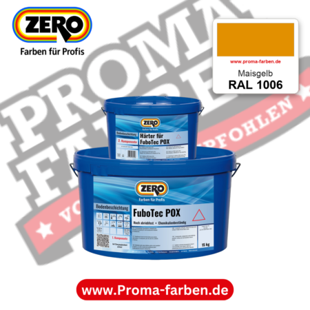 ZERO FuboTec 2K RAL 1006 Maisgelb – im ZERO-MiX-System, online kaufen bei Proma Farben