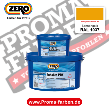 ZERO FuboTec 2K RAL 1037 Sonnengelb – im ZERO-MiX-System, online kaufen bei Proma Farben