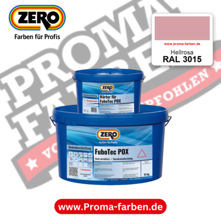 ZERO FuboTec 2K RAL 3015 Hellrosa – im ZERO-MiX-System, online kaufen bei Proma Farben