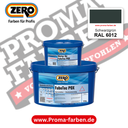 ZERO FuboTec 2K RAL 6012 Schwarzgrün – im ZERO-MiX-System, online kaufen bei Proma Farben