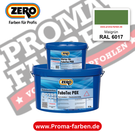 ZERO FuboTec 2K RAL 6017 Maigrün – im ZERO-MiX-System, online kaufen bei Proma Farben