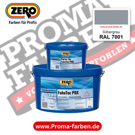 ZERO FuboTec 2K RAL 7001 Silbergrau – im ZERO-MiX-System, online kaufen bei Proma Farben